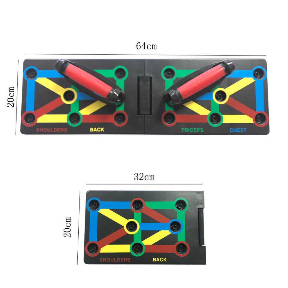 Multifunctional push up board