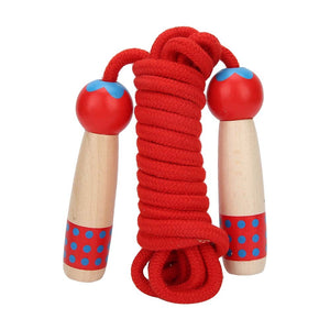 Wooden Skipping Rope Fitness Children
