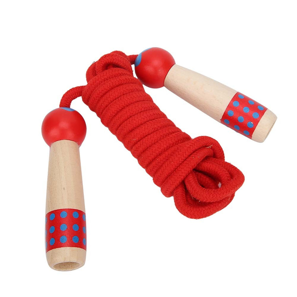 Wooden Skipping Rope Fitness Children