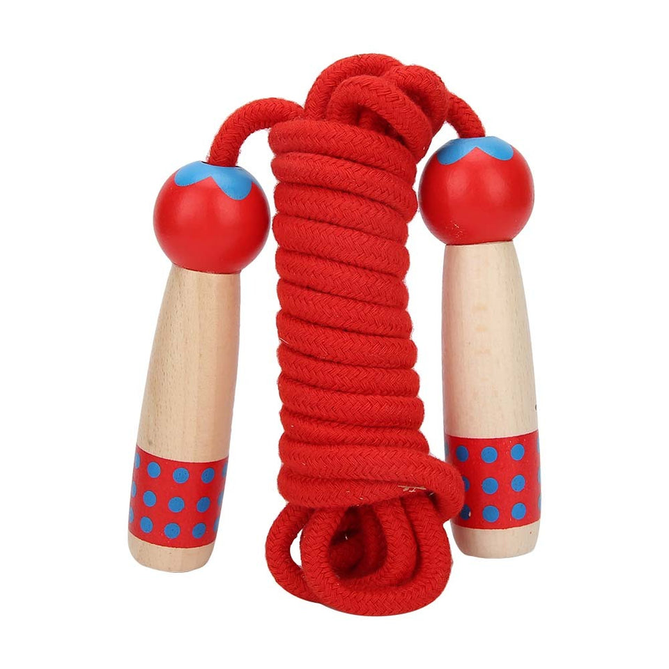 Wooden Skipping Rope Fitness Children
